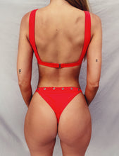 Load image into Gallery viewer, Welder Bikini Bottom - Red
